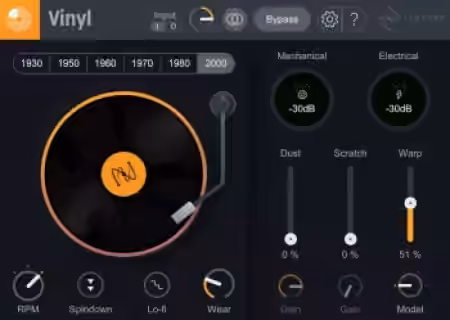 iZotope Vinyl v1.12.1.275 [MacOSX]