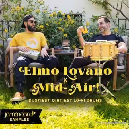 Jammcard Samples Elmo Lovano x Mid-Air! - Dustiest, Dirtiest Lo-Fi Drums [WAV]