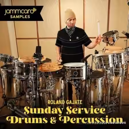 Jammcard Samples Roland Gajate Sunday Service Drums and Percussion [WAV]