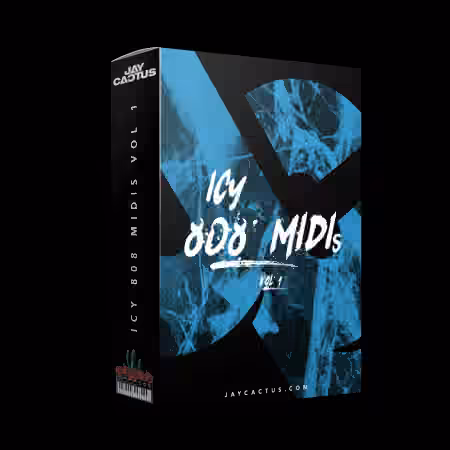 Jay Cactus Icy 808 MIDIs Vol.1 [Synth Presets, MiDi]
