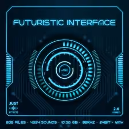 Just Sound Effects Futuristic Interface [WAV]