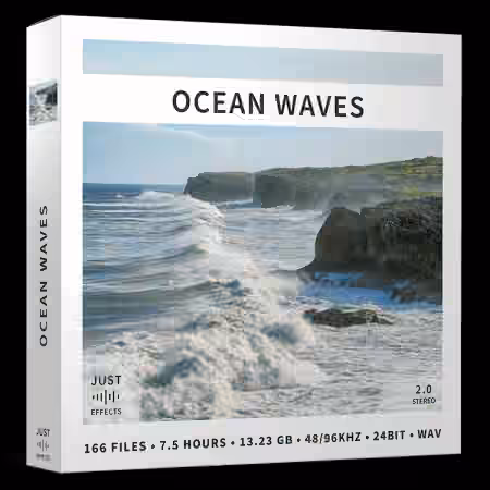 Just Sound Effects Ocean Waves (with 2023 Update) [WAV]