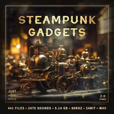 Just Sound Effects Steampunk Gadgets [WAV]