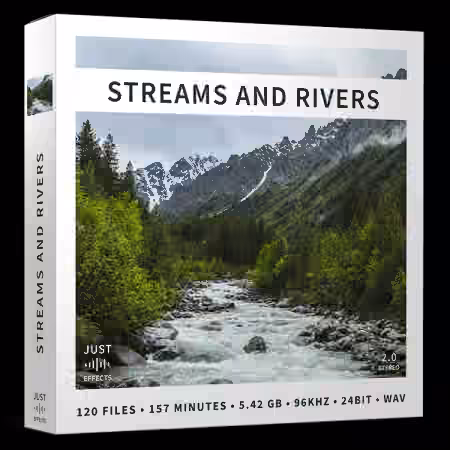 Just Sound Effects Streams and Rivers [WAV]