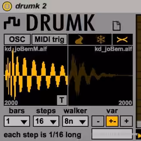 K-Devices Drumk 2 v2.4 [Max for Live]