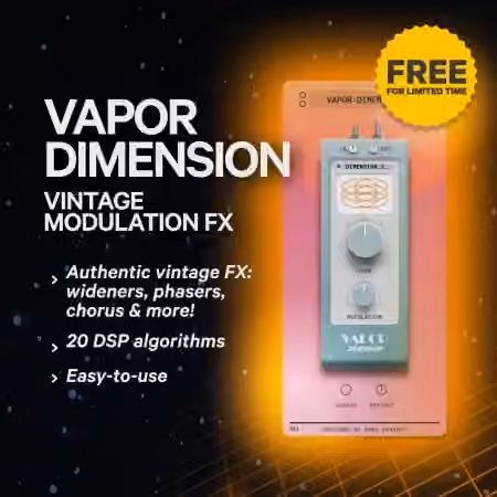 Karanyi Sounds Vapor Dimension v1.0.2 (Free For Limited Time) [WiN, MacOSX]