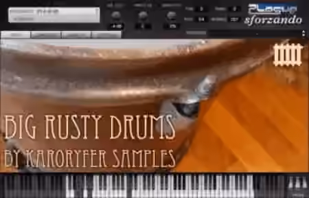 Karoryfer Samples Big Rusty Drums v1.100 [Sforzando]