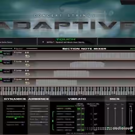 Kirk Hunter Studios Concert Strings Adaptive [KONTAKT]