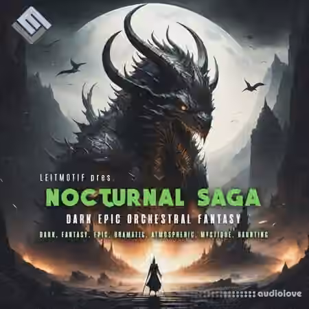 Leitmotif Nocturnal Saga: Dark Epic Orchestral Fantasy [WAV]