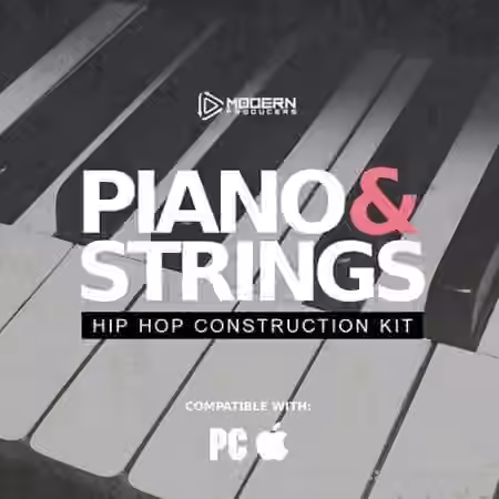 Life And Death Piano and Strings Hip Hop Construction Kit [WAV, MiDi]