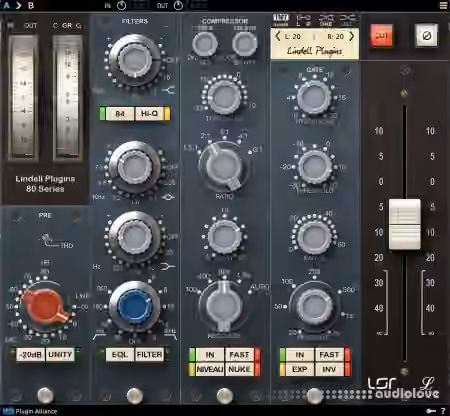 Lindell Audio 80 Series v1.0.3 [WiN, MacOSX]