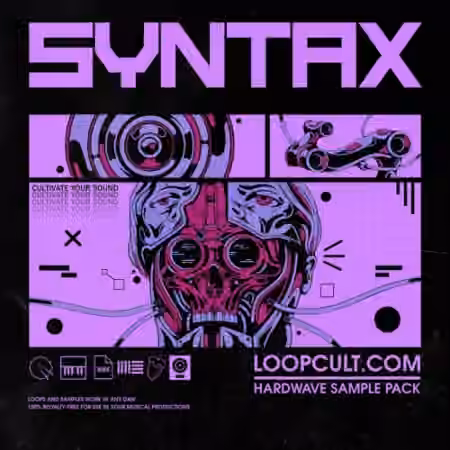Loop Cult Syntax Hardwave Sample Pack [WAV, MiDi]