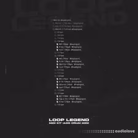 Loop Legend 2024 Drum Midi Kit [MiDi]