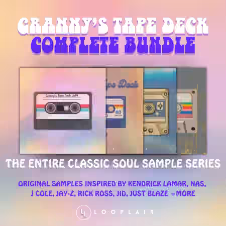 Looplair Granny's Tape Deck Complete Bundle Compositions and Stems [WAV]