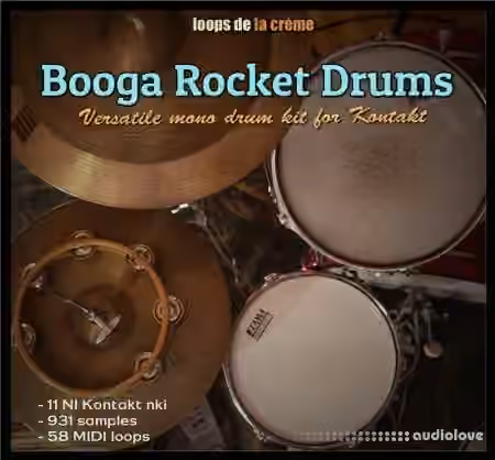 Loops De La Creme Booga Rocket Drums [KONTAKT]