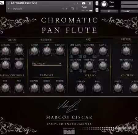 Marcos Ciscar Chromatic Pan Flute [KONTAKT]