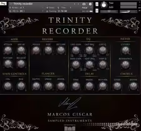 Marcos Ciscar Trinity Recorder [KONTAKT]