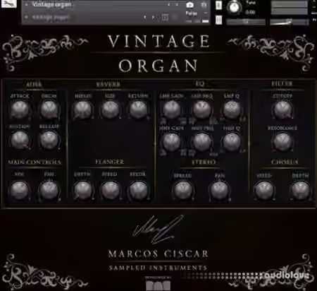Marcos Ciscar Vintage Organ [KONTAKT]
