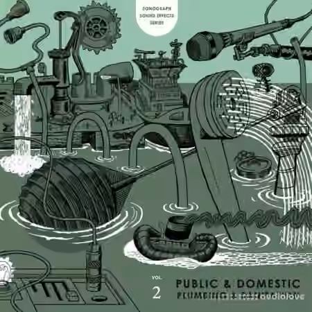 Mark Vernon Sonograph Sound Effects Series Volume 2 Public and Domestic Plumbing and Sanitation [WAV]