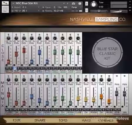 Nashville Sampling Co Blue Star Kit [KONTAKT]