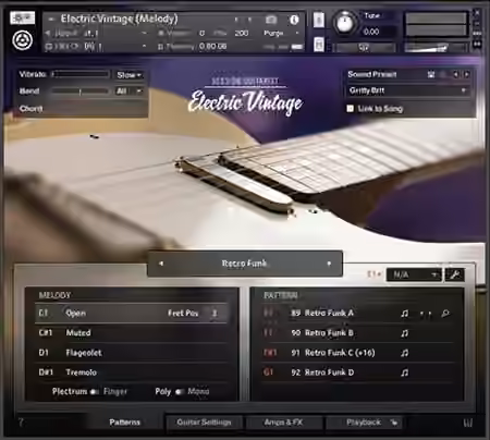 Native Instruments Session Guitarist Electric Vintage v1.1.0 [KONTAKT]