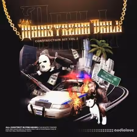 nolyrics MAINSTREAM DRILL Vol.2 [WAV, MiDi, DAW Templates]