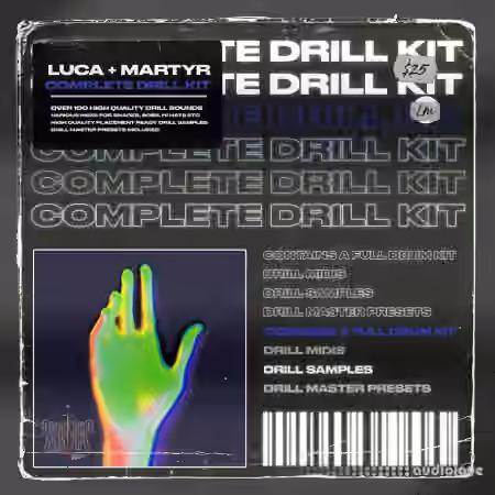 Overlord Mafia Luca + Martyr Complete Drill Kit [WAV, MiDi, DAW Templates]