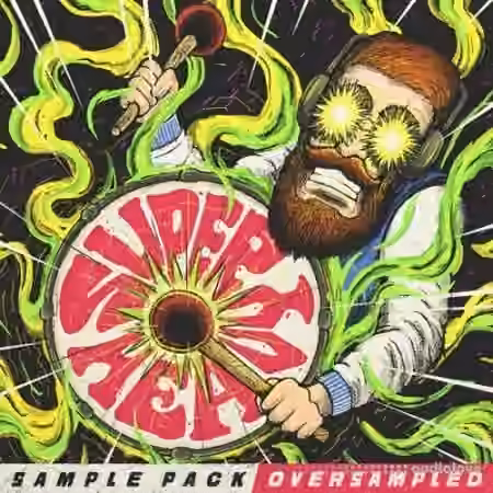 Oversampled SUPER HEAVY 1000 Drums HyperPack [WAV]