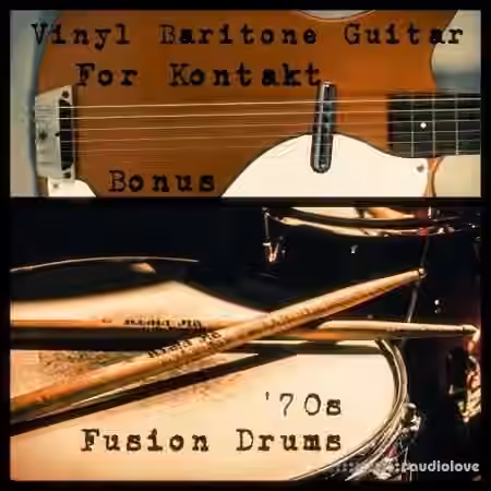 Past To Future Samples Vinyl Baritone Guitar & 70's Fusion Drums [WAV, KONTAKT]