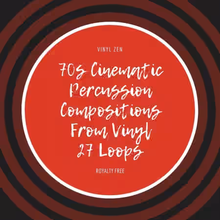 PastToFutureReverbs 27 Percussive Compositions: A 70s Vinyl Percussion Soundtrack Inspired by Lalo Schifrin [WAV]