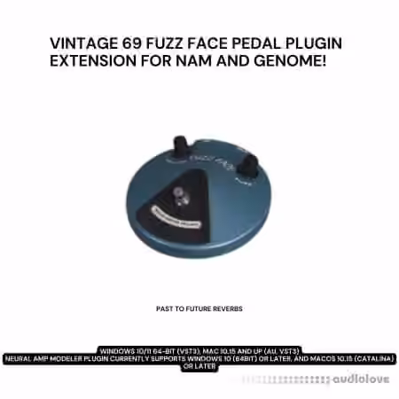 PastToFutureReverbs Vintage 69 Fuzz Face Pedal Plugin Extension For NAM And Genome Inc IRS