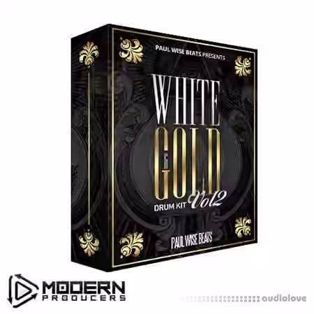 Paul Wise Beats White and Gold Drum Kit Vol.2 [WAV]