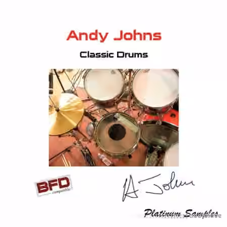 Platinum Samples Andy Johns Classic Drums [BFD3]