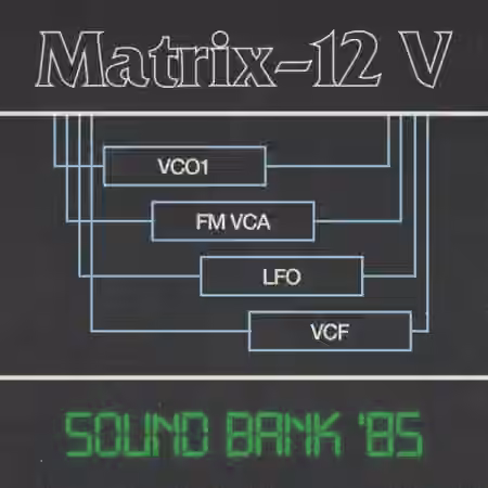 Polydata Arturia Matrix-12 V Sound Bank '85 [Synth Presets]