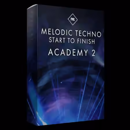 Production Music Live Complete Melodic Techno Start to Finish Academy Vol.2 [WAV, MiDi, Synth Presets, DAW Templates, TUTORiAL]