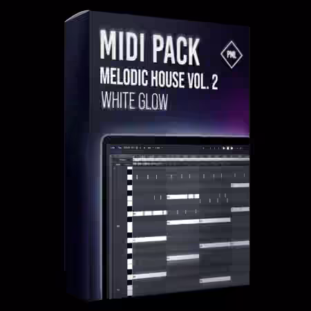 Production Music Live MIDI Pack Melodic House Vol.2 White Glow [MiDi]