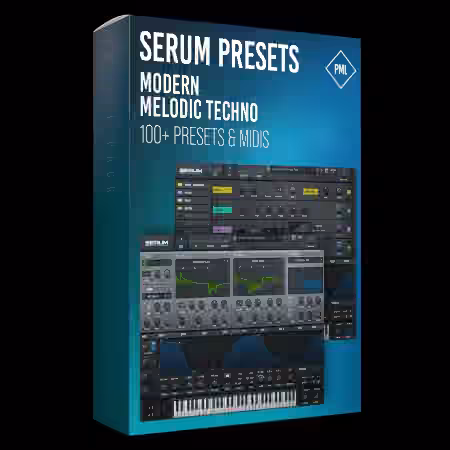 Production Music Live Serum Modern Melodic Techno Presets [Synth Presets, MiDi]