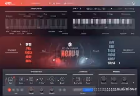Reason RE UJAM Virtual Drummer Heavy v2.0.2 [WiN]