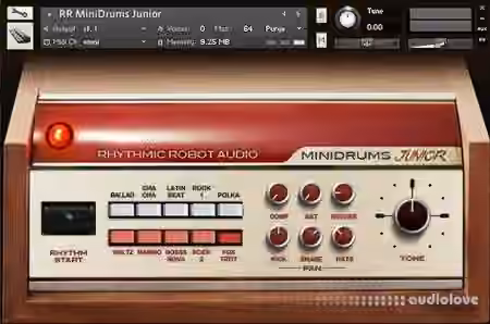Rhythmic Robot Audio Minidrums Junior [KONTAKT]