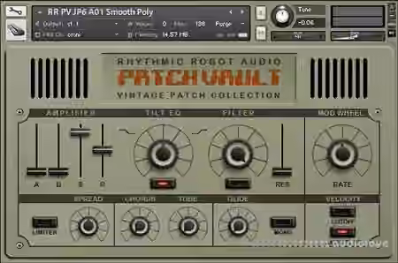 Rhythmic Robot Audio PatchVault Jupi6 Factory Set [KONTAKT]