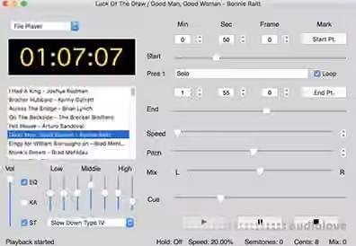 Roni Music Amazing Slow Downer v3.7.2 Incl Emulator  / v4.0.4 [WiN, MacOSX]