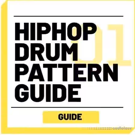 Rudemuzik HipHop Drum Pattern Guide [WAV, MiDi]
