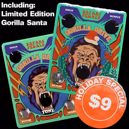 Safari Pedals Gorilla Drive Santa Edition v1.0.6 REGGED [WiN, MacOSX]