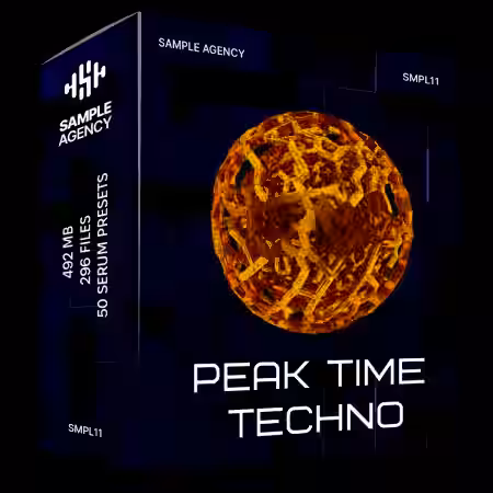 Sample Agency Peak Time Techno [WAV, Synth Presets, MiDi]