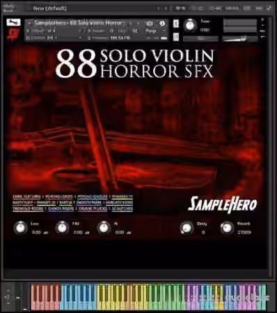 SampleHero 88 Solo Violin Horror SFX [KONTAKT]