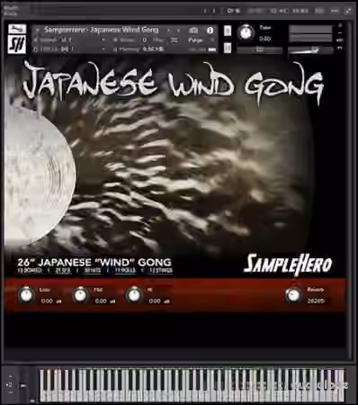 SampleHero Japanese Wind Gong 26 + SFX [KONTAKT]