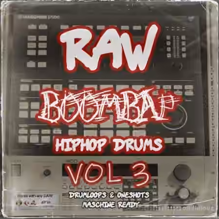 Scarebeatz Raw BoomBap HipHop Drums Vol.3 [WAV, Maschine]