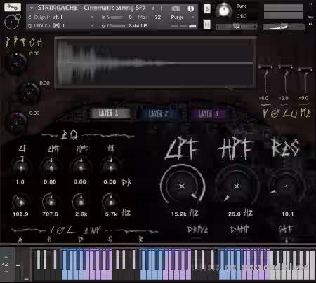 Silence+Other Sounds STRINGACHE [KONTAKT]