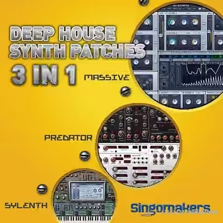 Singomakers Deep House Synth Patches 3 in 1 [MULTiFORMAT, Synth Presets]