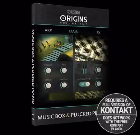 Sonuscore Origins Vol.2 Music Box and Plucked Piano [KONTAKT]